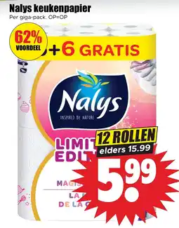 Dirk Nalys keukenpapier aanbieding