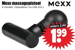Dirk Mexx massagepistool aanbieding