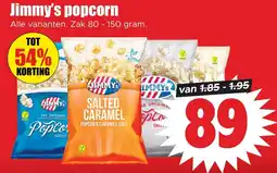 Dirk Jimmy's popcorn aanbieding