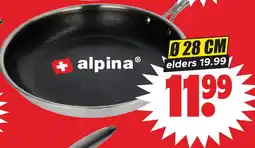 Dirk alpina pan aanbieding