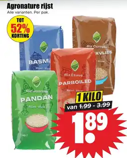 Dirk Agronature rijst aanbieding