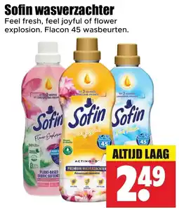 Dirk Sofin wasverzachter aanbieding