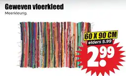 Dirk Geweven vloerkleed aanbieding