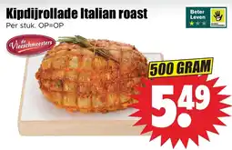 Dirk de Vleeschmeesters Kipdijrollade Italian roast aanbieding