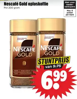 Dirk Nescafe Gold oploskoffie aanbieding