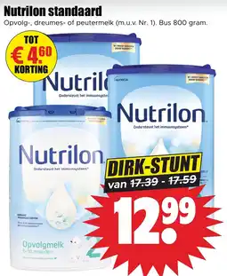 Dirk Nutrilon standaard aanbieding