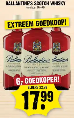 Dirk Ballantine's Scotch Whisky aanbieding