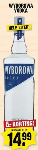 Dirk Wyborowa Vodka aanbieding