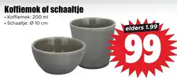 Dirk Koffiemok of schaaltje aanbieding