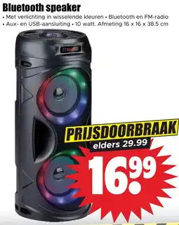 Dirk Bluetooth speaker aanbieding