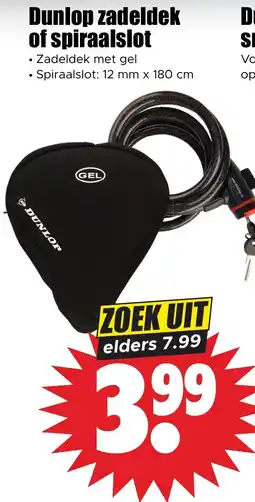 Dirk Dunlop zadeldek of spiraalslot aanbieding