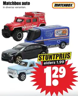 Dirk Matchbox auto aanbieding