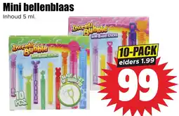 Dirk Incredibubble mini bellenblaas aanbieding