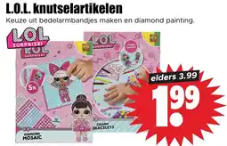 Dirk L.O.L. knutselartikelen aanbieding