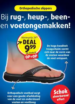 Lucovitaal Lucovitaal orthopedische slippers aanbieding