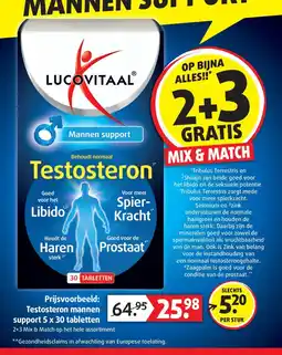 Lucovitaal Lucovitaal mannen support Testosteron aanbieding