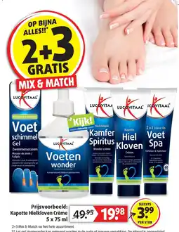 Lucovitaal Lucovitaal Voeten wonder aanbieding
