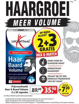 Lucovitaal Lucovitaal Haar & Baard Volume aanbieding