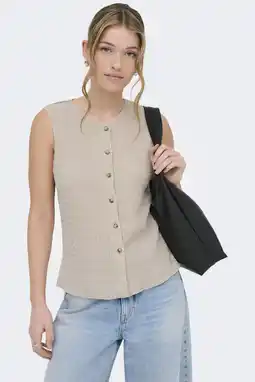 Wehkamp ONLY top beige aanbieding