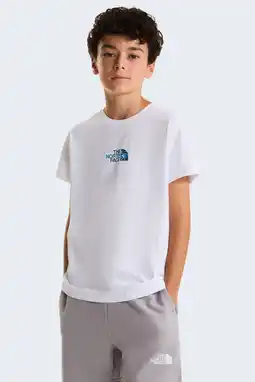 Wehkamp The North Face T-shirt Liquid Logo wit aanbieding