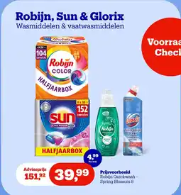 Bol.com Robijn, Sun & Glorix Wasmiddelen & vaatwasmiddelen aanbieding