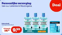 Bol.com Listerine & Neutrogena aanbieding