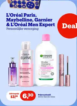 Bol.com L'Oréal Paris, Maybelline, Garnier & L'Oréal Men Expert aanbieding