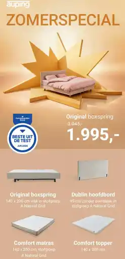 Auping Original boxspring aanbieding