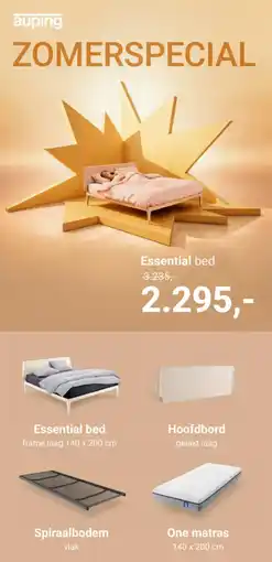 Auping Essential bed aanbieding