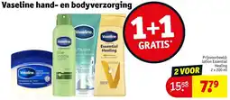 Kruidvat Vaseline hand en bodyverzorging aanbieding