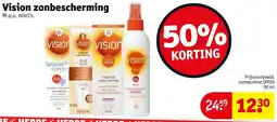 Kruidvat Vision zonbescherming aanbieding