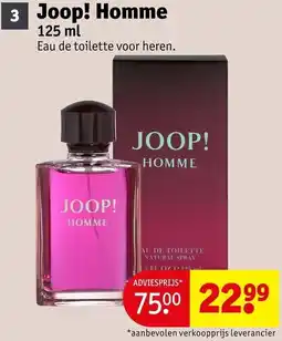 Kruidvat Joop! Homme aanbieding