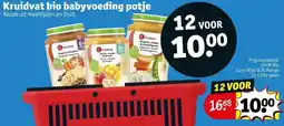 Kruidvat Kruidvat bio babyvoeding potje aanbieding