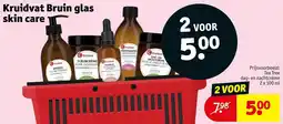 Kruidvat Kruidvat Bruin glas skin care aanbieding