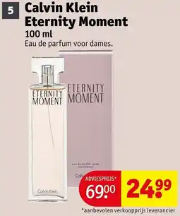 Kruidvat Calvin Klein Eternity Moment aanbieding