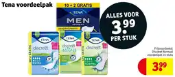 Kruidvat Tena voordeelpak aanbieding