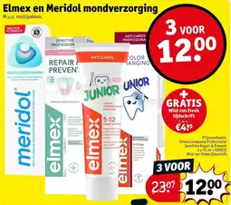 Kruidvat Elmex en Meridol mondverzorging aanbieding