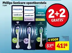 Kruidvat Philips Sonicare opzetborstels aanbieding