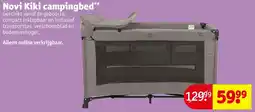 Kruidvat Novi Kiki campingbed aanbieding