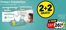 Kruidvat Pampers babydoekjes aanbieding