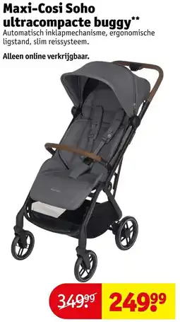 Kruidvat Maxi-Cosi Soho ultracompacte buggy aanbieding