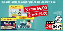 Kruidvat Pampers luiers en luierbroekjes Big Economy pack aanbieding