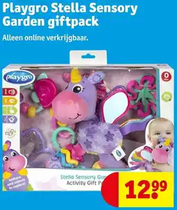 Kruidvat Playgro Stella Sensory Garden giftpack aanbieding