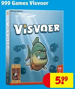 Kruidvat 999 Games Visvoer aanbieding