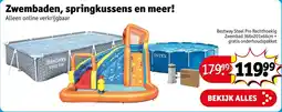 Kruidvat Bestway Steel Pro Rechthoekig Zwembad aanbieding