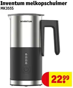 Kruidvat Inventum melkopschuimer MK355S aanbieding