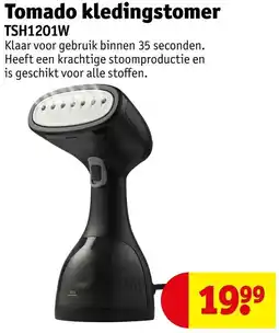 Kruidvat Tomado kledingstomer TSH1201W aanbieding