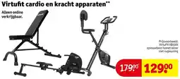Kruidvat VirtuFit cardio en kracht apparaten aanbieding