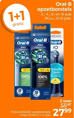 Trekpleister Oral-B opzetborstels aanbieding