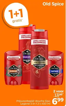 Trekpleister Old spice aanbieding